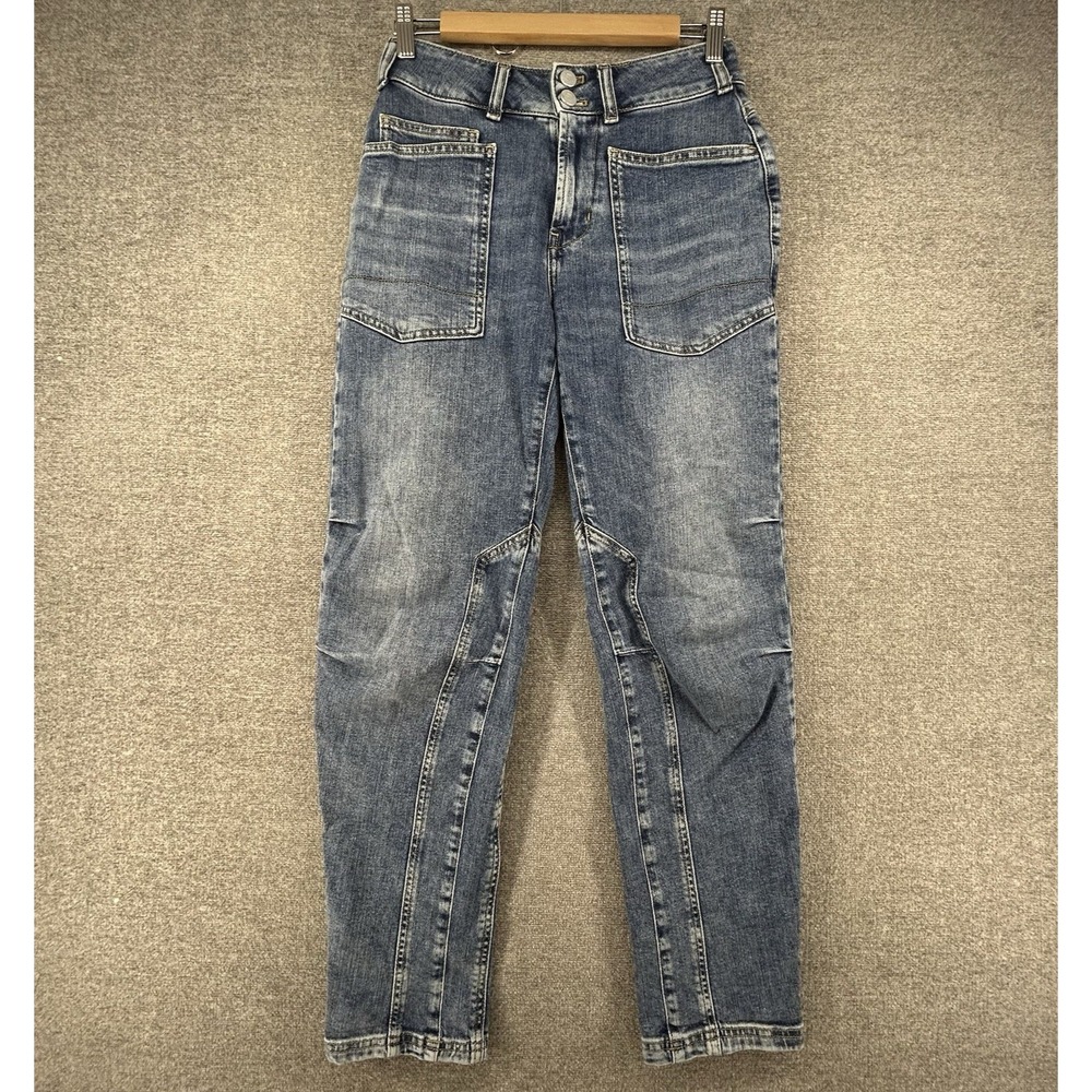 Pilcro Anthropologie Jeans Women Size 25 Blue Denim Casual Mid Rise